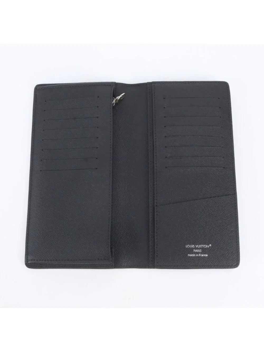Louis Vuitton Damier Graphite Portefeuille Brazza Leather Wallet